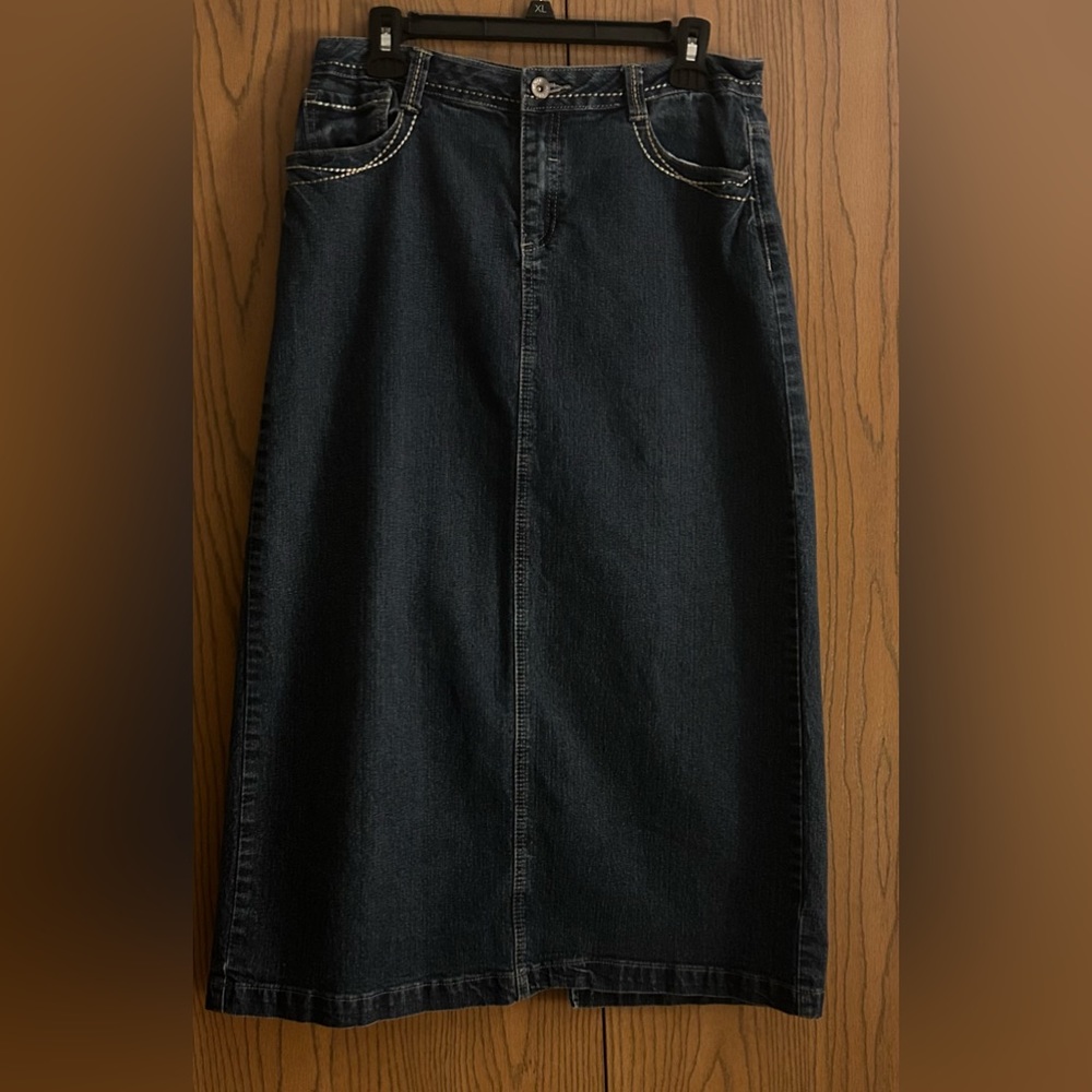 Cato Maxi Denim Skirt